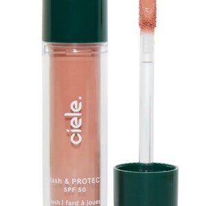 Ciele blush & PROTECT SPF 50+ liquid blush in shade Kirsty warm nude vegan new